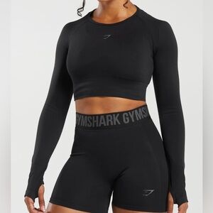 Gymshark Long Sleeve Crop Top